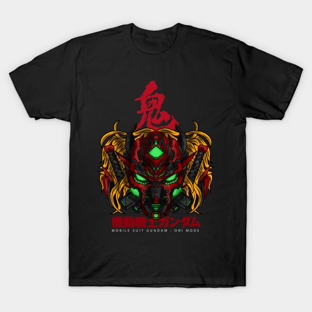 Oni Mecha T-Shirt by CoretanVector